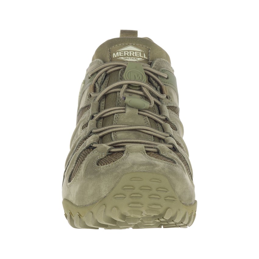 Chaussure de Securite Merrell Cham 8 Stretch Tactical Vert Olive Homme | Y.M.DDGR